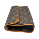 ルイ・ヴィトン LOUIS VUITTON ポシェットフロランティーヌ M51855 ブラウン モノグラムキャンバス レディース ポーチ
