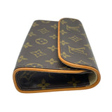 ルイ・ヴィトン LOUIS VUITTON ポシェットフロランティーヌ M51855 ブラウン モノグラムキャンバス レディース ポーチ