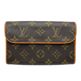 ルイ・ヴィトン LOUIS VUITTON ポシェットフロランティーヌ M51855 ブラウン モノグラムキャンバス レディース ポーチ