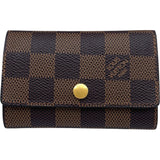 ルイ・ヴィトン LOUIS VUITTON ミュルティクレ6 N62630 ブラウン ダミエ ユニセックス キーケース