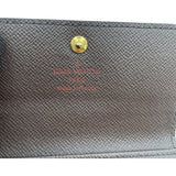 ルイ・ヴィトン LOUIS VUITTON ミュルティクレ6 N62630 ブラウン ダミエ ユニセックス キーケース