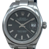 ロレックス ROLEX デイトジャスト28 279160 ダークグレー SS 自動巻き レディース 腕時計