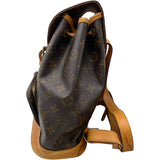 ルイ・ヴィトン LOUIS VUITTON ミニモンスリ M51137 ブラウン モノグラム レディース リュック・デイパック