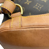 ルイ・ヴィトン LOUIS VUITTON モンスリMM M51136 ブラウン モノグラム レディース リュック・デイパック