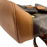 ルイ・ヴィトン LOUIS VUITTON モンスリMM M51136 ブラウン モノグラム レディース リュック・デイパック