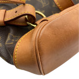 ルイ・ヴィトン LOUIS VUITTON モンスリMM M51136 ブラウン モノグラム レディース リュック・デイパック