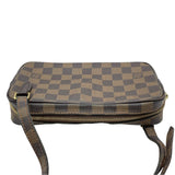 ルイ・ヴィトン LOUIS VUITTON ポシェット マルリー・バンドリエール N51828 ブラウン ダミエ・エベヌ ユニセックス ショルダーバッグ