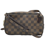 ルイ・ヴィトン LOUIS VUITTON ポシェット マルリー・バンドリエール N51828 ブラウン ダミエ・エベヌ ユニセックス ショルダーバッグ