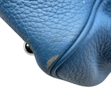 エルメス HERMES ヴィクトリア35 □R刻 ブルーパ トリヨン レディース ハンドバッグ