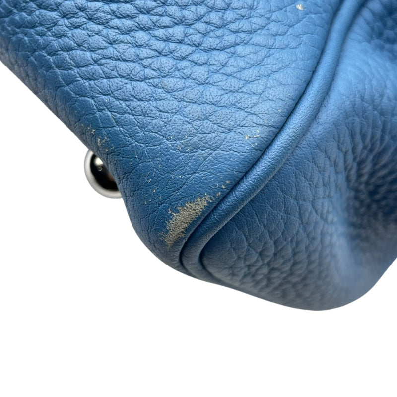 エルメス HERMES ヴィクトリア35 □R刻 ブルーパラダイス トリヨン