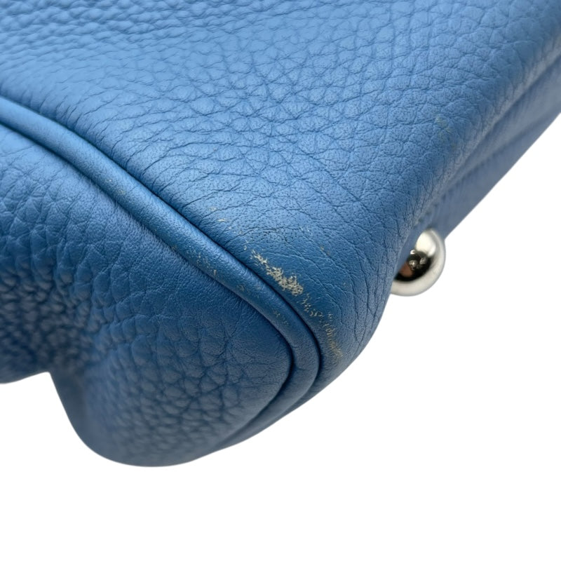 エルメス HERMES ヴィクトリア35 □R刻 ブルーパラダイス トリヨン