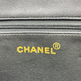 シャネル CHANEL ココマークチェーントート ブラック ゴールド金具 ラム レディース トートバッグ