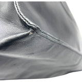 シャネル CHANEL ココマークチェーントート ブラック ゴールド金具 ラム レディース トートバッグ