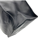 シャネル CHANEL ココマークチェーントート ブラック ゴールド金具 ラム レディース トートバッグ