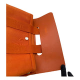 エルメス HERMES ヴァルパラインPM オレンジ SV金具 トワル レディース ハンドバッグ