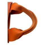 エルメス HERMES ヴァルパラインPM オレンジ SV金具 トワル レディース ハンドバッグ