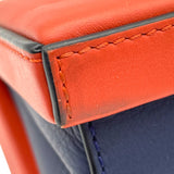 ロエベ LOEWE ポスタルシティバッグオープン記念限定モデル テラコッタ GD金具 レザー レディース ハンドバッグ