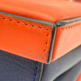 ロエベ LOEWE ポスタルシティバッグオープン記念限定モデル テラコッタ GD金具 レザー レディース ハンドバッグ