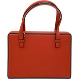 ロエベ LOEWE ポスタルシティバッグオープン記念限定モデル テラコッタ GD金具 レザー レディース ハンドバッグ