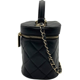 シャネル CHANEL バニティ AS1626 ゴールド GD金具 カーフ レディース その他バッグ