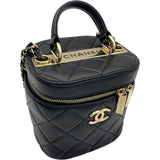 シャネル CHANEL バニティ AS1626 ゴールド GD金具 カーフ レディース その他バッグ