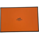 エルメス HERMES カルヴィ W刻 ブラック SV金具 エプソン メンズ カードケース