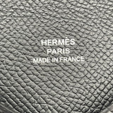 エルメス HERMES カルヴィ W刻 ブラック SV金具 エプソン メンズ カードケース