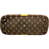 ルイ・ヴィトン LOUIS VUITTON アンジェニュー M92712 ブラウン トロンプイユ レディース ハンドバッグ