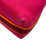 エルメス HERMES ブリッドアブラックPM ピンク SV金具 トワル レディース ポーチ