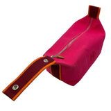 エルメス HERMES ブリッドアブラックPM ピンク SV金具 トワル レディース ポーチ