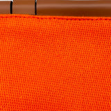 ロエベ LOEWE クッショントートバッグ オレンジ リネン・キャンバス レディース トートバッグ