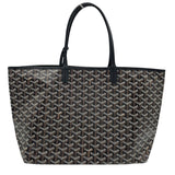 ゴヤール GOYARD サンルイPM ブラック ゴヤールコーティングキャンバス ユニセックス トートバッグ