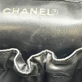 シャネル CHANEL バニティ A01998 6番台 ブラック GD金具 キャビア レディース ハンドバッグ