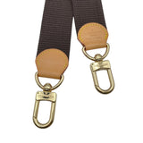 ルイ・ヴィトン LOUIS VUITTON ショルダーストラップ ブラウン キャンバス/ヌメ革 ユニセックス ショルダーストラップ