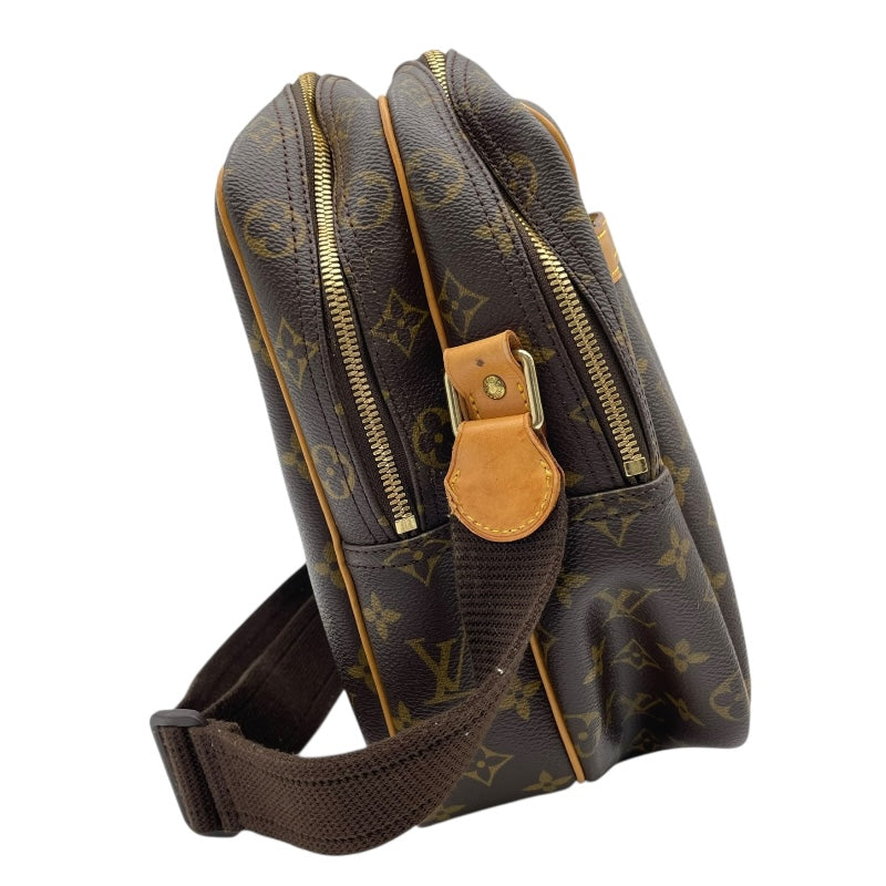 ルイ・ヴィトン LOUIS VUITTON リポーターGM M45252 ブラウン