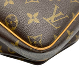 ルイ・ヴィトン LOUIS VUITTON リポーターGM M45252 ブラウン モノグラムキャンバス レディース ショルダーバッグ