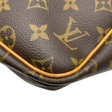 ルイ・ヴィトン LOUIS VUITTON リポーターGM M45252 ブラウン モノグラムキャンバス レディース ショルダーバッグ