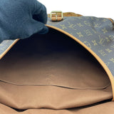 ルイ・ヴィトン LOUIS VUITTON ソミュール35 M42254 ブラウン モノグラムキャンバス レディース ショルダーバッグ