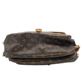 ルイ・ヴィトン LOUIS VUITTON ソミュール35 M42254 ブラウン モノグラムキャンバス レディース ショルダーバッグ