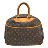 ルイ・ヴィトン LOUIS VUITTON ドーヴィル M47270 ブラウン モノグラムキャンバス レディース ハンドバッグ