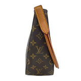 ルイ・ヴィトン LOUIS VUITTON ルーピングMM M51146 ブラウン モノグラムキャンバス レディース ショルダーバッグ