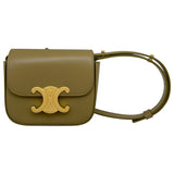 セリーヌ CELINE ミニクロード ベージュ カーフ レディース ショルダーバッグ