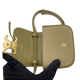 セリーヌ CELINE ミニクロード ベージュ カーフ レディース ショルダーバッグ