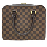 ルイ・ヴィトン LOUIS VUITTON トリアナ N51155 ブラウン ダミエ・エベヌ レディース ハンドバッグ