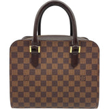ルイ・ヴィトン LOUIS VUITTON トリアナ N51155 ブラウン ダミエ レディース ハンドバッグ
