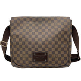 ルイ・ヴィトン LOUIS VUITTON ブルックリンMM N51211 ブラウン ダミエ・エベヌ メンズ ショルダーバッグ