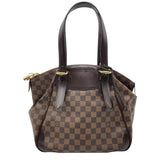 ルイ・ヴィトン LOUIS VUITTON ヴェローナMM N41118 ブラウン ダミエ・エベヌ レディース ショルダーバッグ