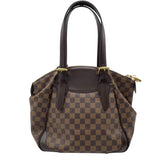 ルイ・ヴィトン LOUIS VUITTON ヴェローナMM N41118 ブラウン ダミエ・エベヌ レディース ショルダーバッグ