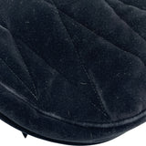 ミュウミュウ miu miu 2WAY ハンドバッグ 5BC033 ブラック GD金具 ベロア レディース ショルダーバッグ