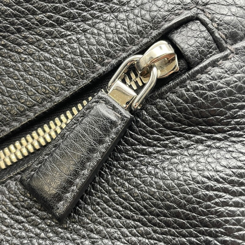 プラダ PRADA ボディバッグ ブラック SV金具 レザー メンズ ボディ